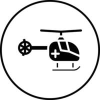 Helicopter Vector Icon