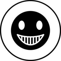 Grinning Face with Smiling Eyes Vector Icon