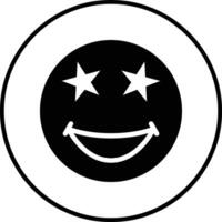 Star Struck Vector Icon