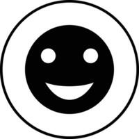 Smiling Face Vector Icon