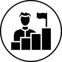 Achieving Goals Vector Icon