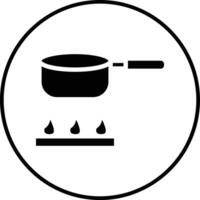 Water Boil Vector Icon