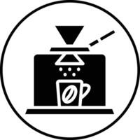 café gotero vector icono