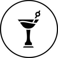 icono de vector de martini