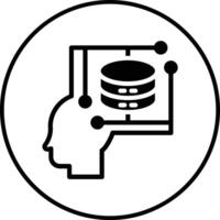 Intelligent Data Vector Icon