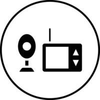 icono de vector de monitor de bebé