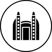 Ishtar Gate Vector Icon