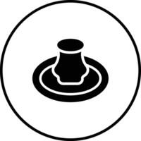 Potter Wheel Vector Icon