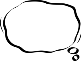 Black and white color speech bubble balloon, icon sticker memo keyword planner text box banner, flat png transparent element design