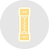 Fuse Glyph Multicolor Sticker Icon vector