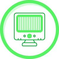 Heater Green mix Icon vector