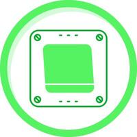 Swtich Green mix Icon vector