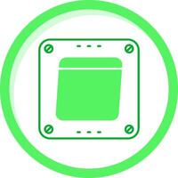 Swtich Green mix Icon vector