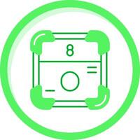 Oxygen Green mix Icon vector