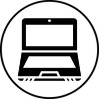 icono de vector de laptop