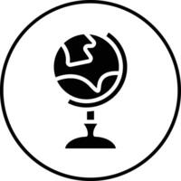 Globe Stand Vector Icon
