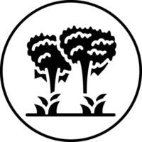 Jungle Landscape Vector Icon