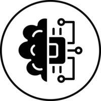 Machine Learning Vector Icon