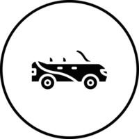 Convertible Car Vector Icon