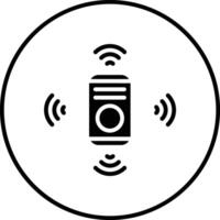 Motion Sensor Vector Icon