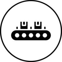 Conveyor Belt Vector Icon