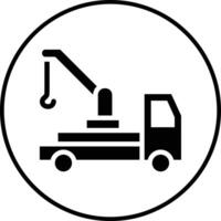 Crane Machine Vector Icon