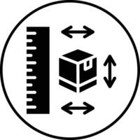 Parcel Size Vector Icon