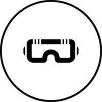 Ski Goggles Vector Icon