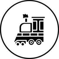 vapor tren vector icono