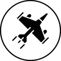 Army Jet Vector Icon