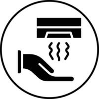 Hand Dryer Vector Icon