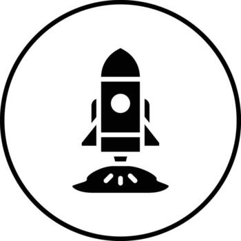 Spacecraft Vector Icon