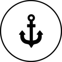 Ship Anchor Vector Icon