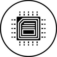 CPU Processor Vector Icon