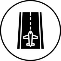 Runway Vector Icon