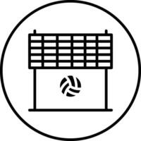 Volleyball Net Vector Icon