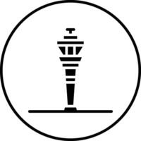 Control Tower Vector Icon