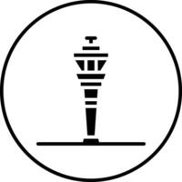 icono de vector de torre de control