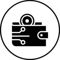 Digital Wallet Vector Icon