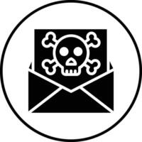 Email Hacked Vector Icon