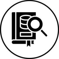 Find Book Vector Icon