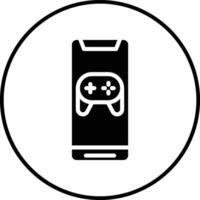 Mobile Game Console Vector Icon