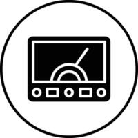 Voltmeter Vector Icon