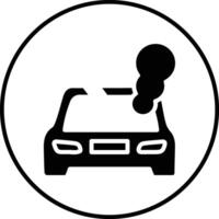 Broken Car Vector Icon