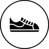 icono de vector de zapatos