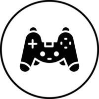 icono de vector de controlador de juego