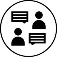 Interview Vector Icon