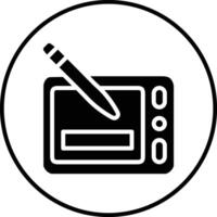 Graphic Tablet Vector Icon