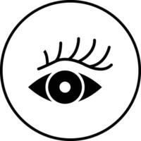 Eyelash Vector Icon