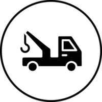 Tow Truck Vector Icon